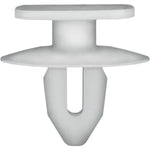 5.8mmx8mm White Nylon Interior Door Trim Clips