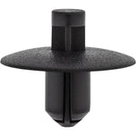 7.5mmx11mm Black Nylon Push-Type Interior Retainer, 22mm Head