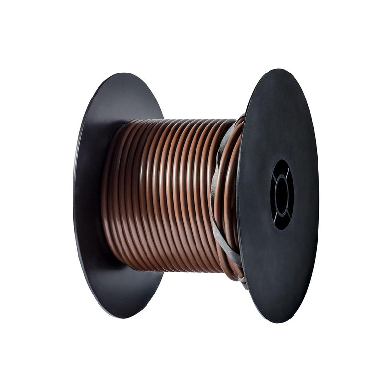 Brown Primary Wire 10 Gauge, 0.175" OD