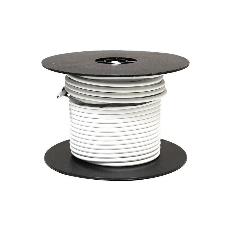 White Primary Sxl Wire 10 Gauge, 0.196" OD