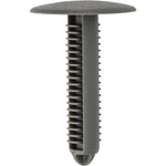 8.6mmx39mm Gray Nylon Bumper Bracket Retainer, 26mm Head