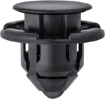 16mmx9mm Black Nylon Push-Type Wind Deflector Retainer, 26mm Head