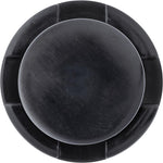 16mmx9mm Black Nylon Push-Type Wind Deflector Retainer, 26mm Head