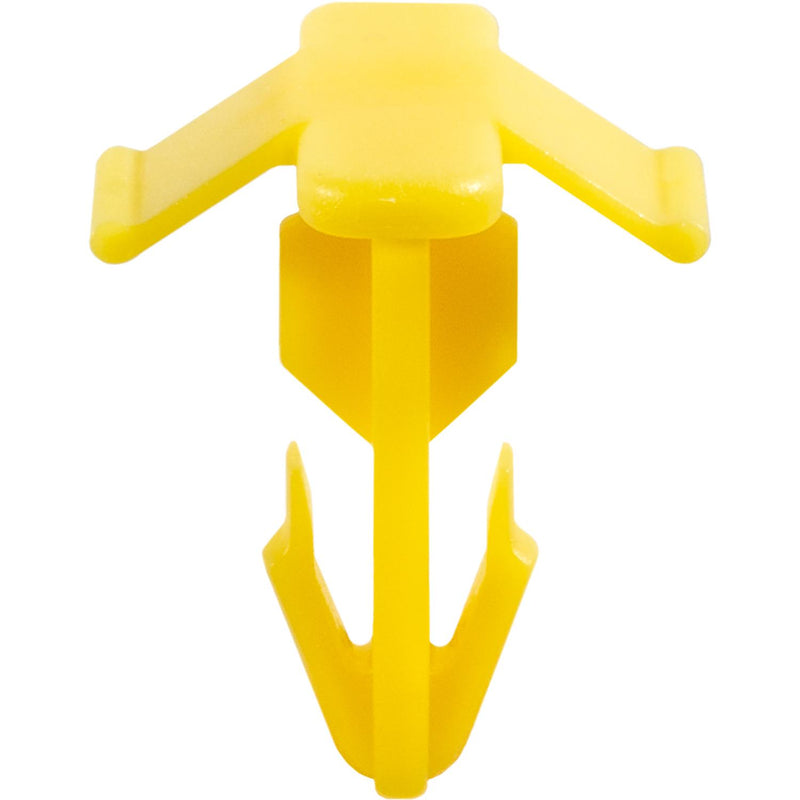 6mmx19mm Yellow Nylon Door Insulation Retainer, 17mmx20mm Head
