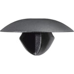10.8mmx9.5mm Black Nylon Hood Insulation Retainer, 21mm Head