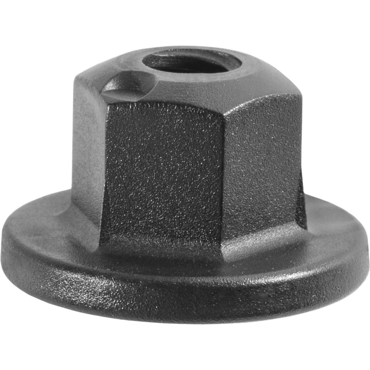 M4.8-1.61 Black Nylon Fender Apron & Filler Tube Nut