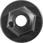 M4.8-1.61 Black Nylon Fender Apron & Filler Tube Nut