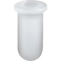5.5mm White Nylon Emblem Grommet, 7mm Head