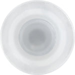 5.5mm White Nylon Emblem Grommet, 7mm Head