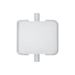10mmx12mm White Nylon Molding Clip Lower Door