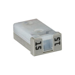 Gray Mcase Unslotted 15 Amp Fuse