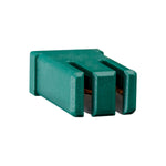Green Mcase Slotted 40 Amp Fuse