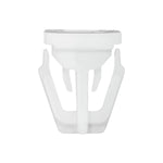 8.8mmx11.6mmx12mm White Nylon Molding Clip Front & Rear Door, 10mmx20mm Head
