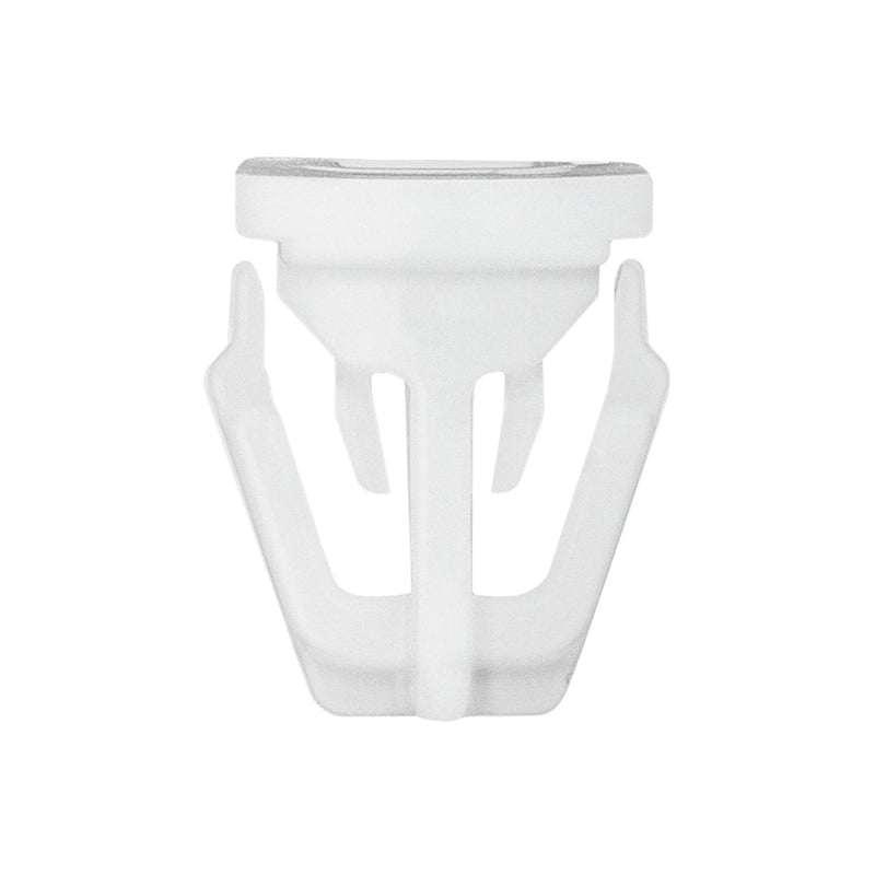 8.8mmx11.6mmx12mm White Nylon Molding Clip Front & Rear Door, 10mmx20mm Head
