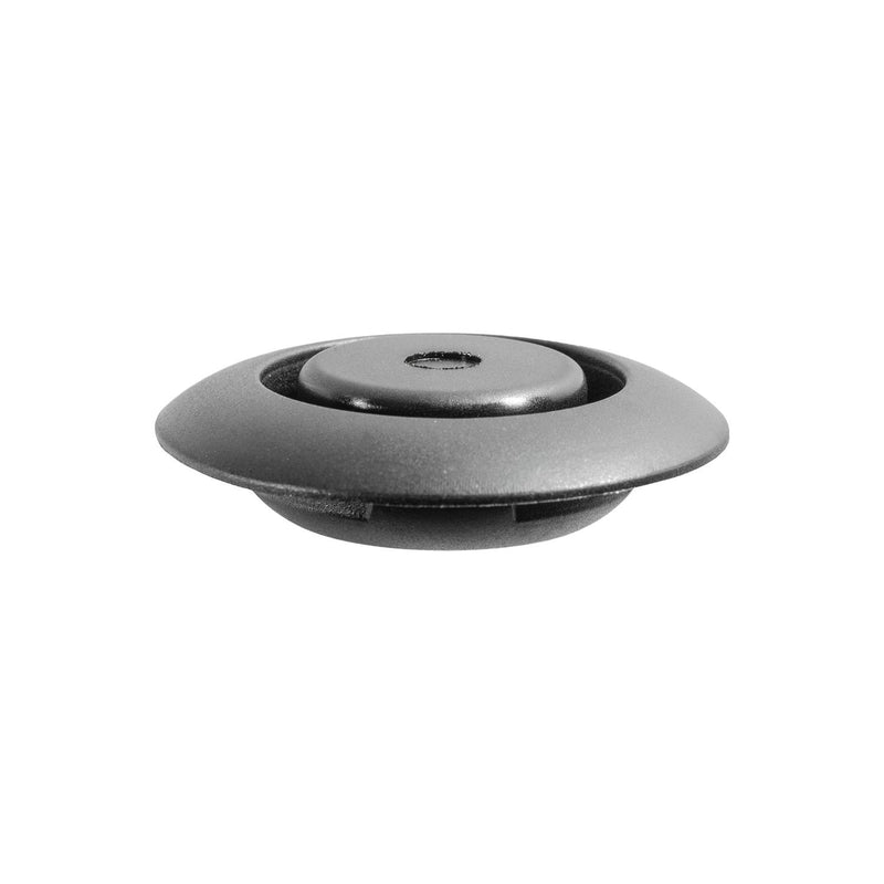 21mm Black Rubber Plug Door Hole, 30mm Head
