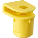M5 Yellow Nylon Bumper Cover U-Nut, Panel 2.5mmMax.