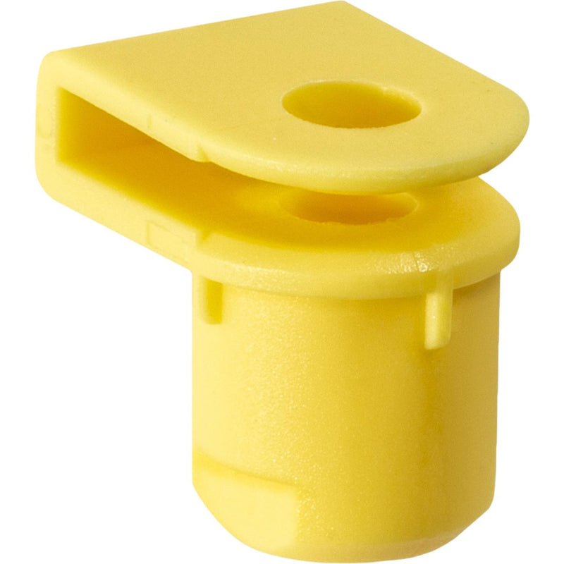 M5 Yellow Nylon Bumper Cover U-Nut, Panel 2.5mmMax.