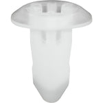 M4.2 White Nylon Rocker Molding Screw Grommet, 7.5mm Hole, 14.5mm Head