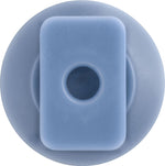 6mmx10mm Blue Nylon Molding Clip Liftgate Retainer with Sealer, 19mm Head
