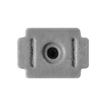 M4.2-1.41 Zinc Organic Trim Panel Nut with Sealer, 12mmx16mm Head Size