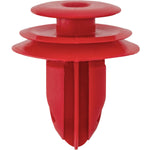 9mmx15mm Red Nylon Trim Panel Retainer, 18mm Head