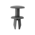 8mmx13mm Gray Nylon Trim Push-Type Retainer, 15.5mm Head