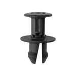 10mmx13.4mm Black Nylon Drive & Tail Lamp Mounting Rivet, 20mm Head