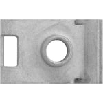 M6-1.0 Zinc Organic Bumper Deflector U-Nut, Panel 0.7mm-2.0mm