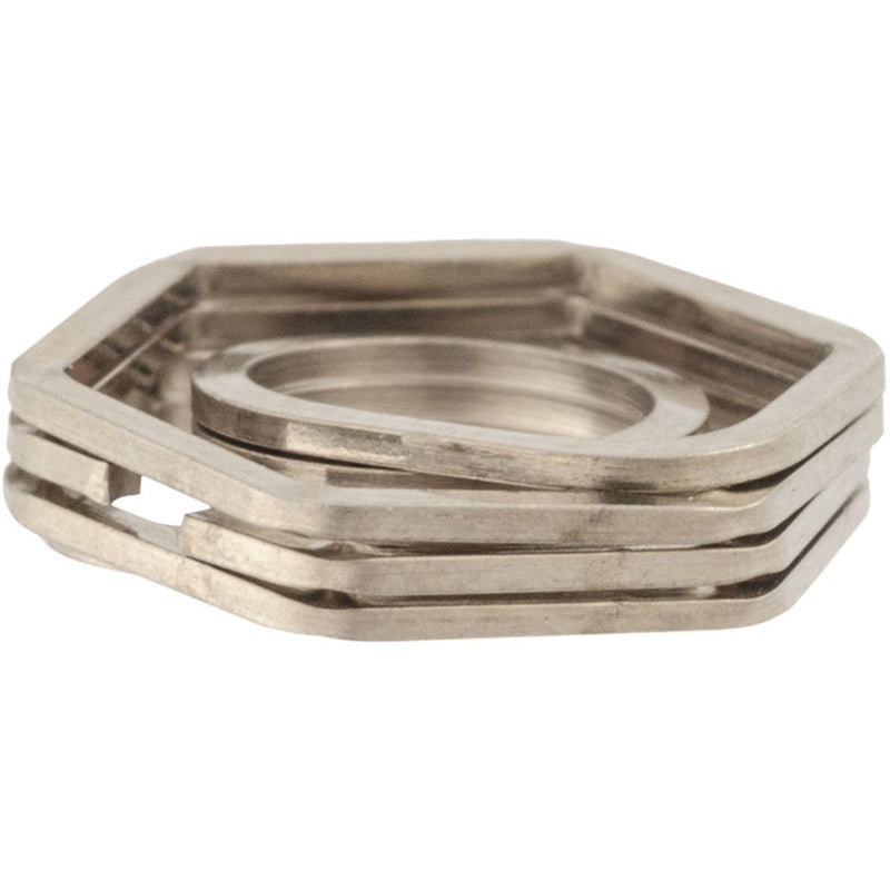 M6-1.0 304 Stainless Steel Anti-Vibration Lock Nut