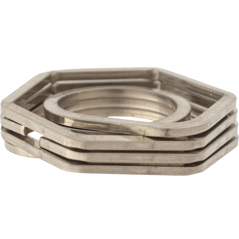 M12-1.75 304 Stainless Steel Anti-Vibration Lock Nut