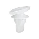 4.5mmx7mmx8.3mm Nylon Weatherstrip Retainer, 8.5mm Head