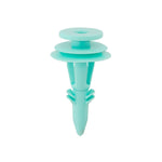 8mmx27.5mm Turquoise Nylon Lift Gate Retainer, 18mm Head