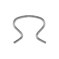 Door And Window Crank Handle Retaining Clip, Zinc, Metal