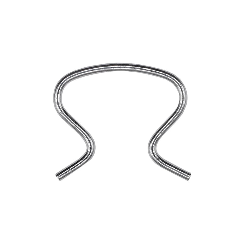 Door And Window Crank Handle Retaining Clip, Zinc, Metal