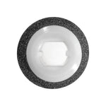 8mmx15mm White Nylon Bracket Clip Hood Sound Insulation with Sealer, 12.5mm Head