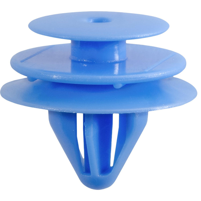 9mmx10mm Blue Nylon Quarter Trim Panel Retainer, 18mm Head