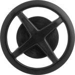6mmx10mm Black Nylon Hood Insulator Retainer, 30mm Head