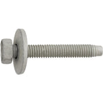 M6-1.0x40mm Hex Head SEMS Body Bolt, Dog Point, 20mm Washer, Zinc