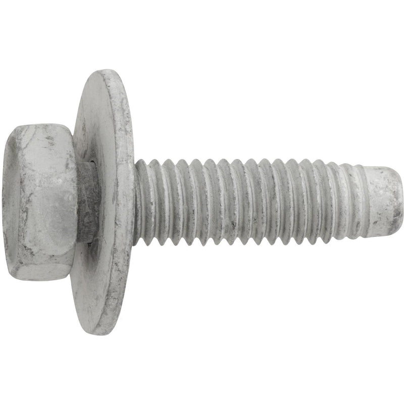 M8-1.25x30mm Hex Head SEMS Body Bolt, Dog Point, 24mm Washer, Zinc