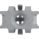 M6-1.0 Expansion Type Nut, Zinc