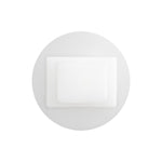 9mmx10mm White Nylon Molding Clip Side Retainer, 20mm Head