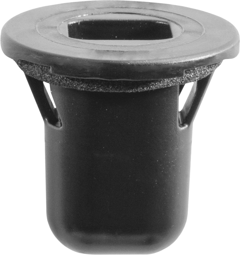 8mmx10mmx16mm Black Nylon Tail Lamp Assembly Grommet with Sealer, 18mm Head