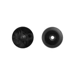Black Nylon Seat Belt Stop Button
