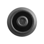 16mm Black Nylon Plug Hole, 22mm Head