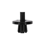 5mmx5mm Black Nylon Push-Type Motion Sensor Retainer, 12mm Head
