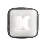 8mmx8mmx13mm White Nylon Cowl & Wheelhouse Screw Grommet with Sealer, 13mmx13mm Head