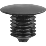 7mmx9mm Black Nylon Bumper & Mud Guard Retainer, 12.5mm Head