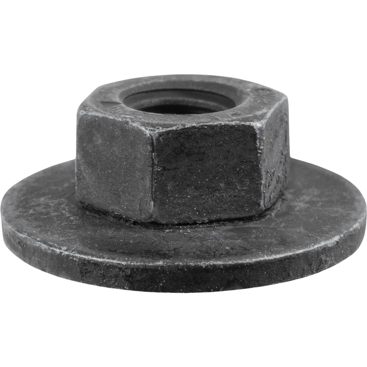M6-1.0 Free Spinning Washer Nut Flange General Purpose, Black