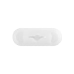 12mm White Nylon Drip Rail Retainer, 8mmx12mm Head