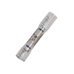 #16-14 Clear with Blue Stripe Crystal Seal Butt Connectors 16-14 Awg Window Butt Connectors, 16 to14 Gauge
